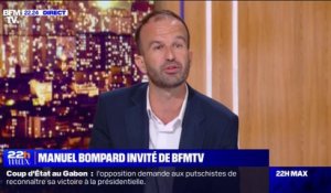 Manuel Bompard à propos de la rencontre avec Emmanuel Macron: "Sur le fond, c'était totalement hors-sol"