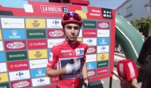 Tour d'Espagne 2023 - Lenny Martinez : "Ça fait bizarre, il y a tout le monde qui m'encourage, qui crie mon nom !"