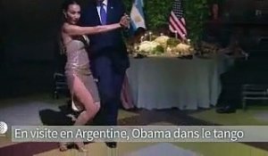 Obama dans un tango décontracté à Buenos Aires