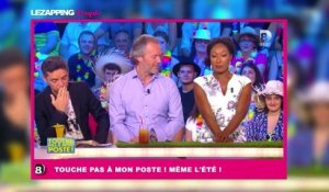 Bernard Montiel embrasse Nadège Beausson-Diagne dans TPMP