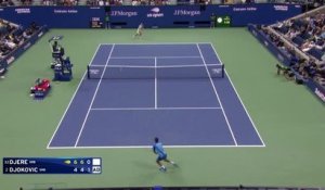 US Open - Djokovic renverse Djere