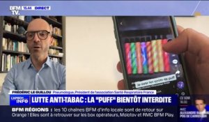 Interdiction de la puff: "C'est une excellente mesure", affirme le pneumologue Frédéric Le Guillou