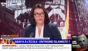 Interdiction de l'abaya à l'école: "Ça me fait surtout beaucoup de peine", affirme Cécile Duflot