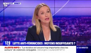 Lutte contre les féminicides: "Il faut qu'on arrive à faire partir les femmes plus facilement", affirme Bérangère Couillard