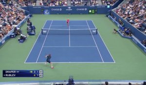 Draper - Rublev - Les temps forts du match - US Open