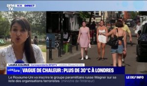 Vague de chaleur en Angleterre: plus de 30°C à Londres