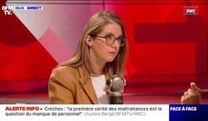 Crèches: "Au 1er janvier, l'État met 200 millions d'euros sur la table" pour revaloriser le personnel, annonce Aurore Bergé, ministre des Solidarités