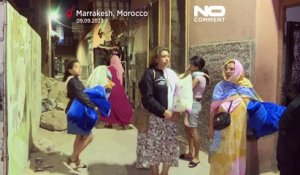 No Comment : scènes de désolation après le puissant séisme au Maroc