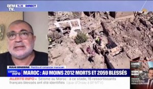 Séisme au Maroc: "On se relèvera, on se battra et ça ira mieux", affirme l'artiste et écrivain marocain Mahi Binebine