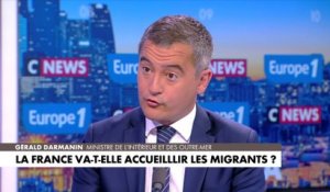 Gérald Darmanin : «Nous devons protéger les frontières extérieures de l’Union européenne»
