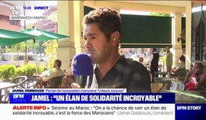Jamel Debbouze au Maroc: "Faire du tourisme dans un pays aujourd'hui meurtri, c'est aider ce pays (...) Si on [le] déserte, c'est une double peine"