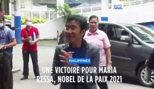 Philippines : une Nobel de la paix acquittée d'évasion fiscale, mais d'autres procès l'attendent