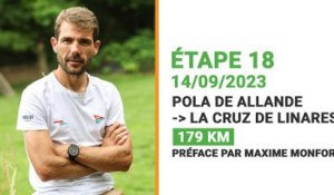Vuelta 2023 : Maxime Monfort préface la 18e étape