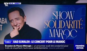 Gad Elmaleh annonce un spectacle caritatif pour les victimes du séisme au Maroc