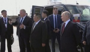 Le dirigeant nord-coréen Kim Jong Un prône un grand rapprochement avec Moscou lors de sa rencontre avec Poutine