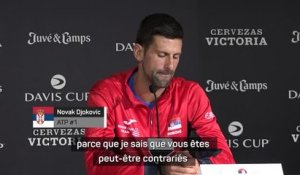 Coupe Davis - Novak Djokovic défend Alcaraz, forfait avec l'Espagne