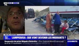 Migrants à Lampedusa: "C'est un problème immense qui regarde toute l'Europe et qui va devenir de plus en plus pressant", pour Michel Martone (ancien vice-ministre italien du travail et des affaires sociales)