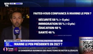 Pour Sébastien Chenu (RN): "Marine Le Pen montre qu'elle est capable de rassembler les Français"
