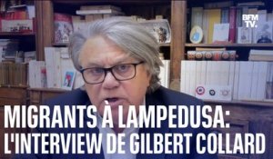 Arrivée de migrants à Lampedusa: l'interview de Gilbert Collard en intégralité