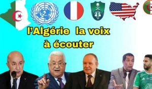 Algérie: Abbas salue l'Algérie,Abdelaziz Bouteflika,L'ONU,Ali Benchikh,Mahrez