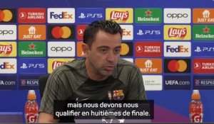 Barcelone - Xavi fixe les objectifs en Ligue des champions