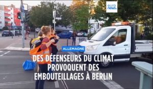 Climat : Last Generation se fait entendre à Berlin, Olaf Scholz est sommé d'agir