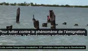 217 candidats à l’émigration irrégulière interpellés par la gendarmerie