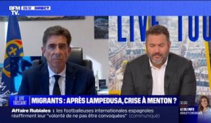 Migrants: "Dans les Alpes-Maritimes, les choses montent en puissance", affirme le président du département