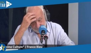 François Berléand ému aux larmes  il craque après un message de sa femme