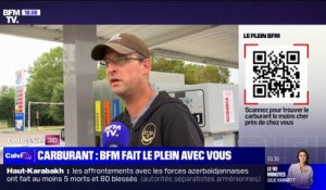 "Il faudrait qu'ils fassent un prix fixe pendant très longtemps": BFMTV vous aide à trouver les stations-service les moins chères, comme ici à Incarville dans l'Eure