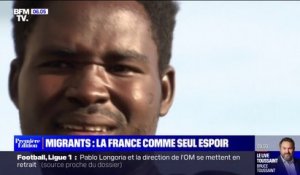 "Au Soudan, il y a la guerre, on était obligés de sortir de chez nous": ce migrant rêve d'étudier en France mais a été reconduit à la frontière italienne