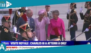 Charles III en France  looks coordonnées… ce clin d’oeil mode de la reine Camilla et Elisabeth Born