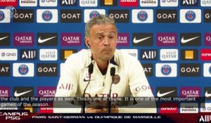 Replay: Paris Saint-Germain - Olympique de Marseille: Luis Enrique press conference