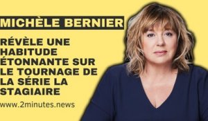 Nicolas Marié Michèle Bernier Révèle une Habitude Étonnante sur le Tournage de la Série La Stagiaire