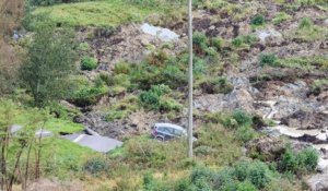 En Suède, une autoroute s’effondre sur une centaine de mètres