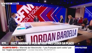 Jordan Bardella: "Je ne serai pas à Marine Le Pen ce qu'Emmanuel Macron était à François Hollande"