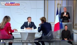 Emmanuel Macron: "Je ne suis pas pour qu'on indexe tous les salaires sur les prix"