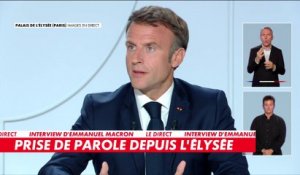 Emmanuel Macron : «Le cœur de ce texte est d'accélérer nos procédures et d'avoir une politique plus efficace»