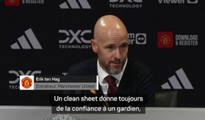 Erik ten Hag : "Onana ? Il a fait deux arrêts fantastiques"