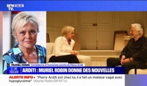 "Il a fait un malaise vagal avec hypoglycémie": Muriel Robin donne des nouvelles de Pierre Arditi, après avoir fait un malaise sur scène