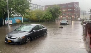 Etats-Unis : les rues de New York totalement inondées après un épisode pluvieux de grande ampleur (vidéo)
