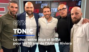 Gym-Tonic : le choc entre Nice et Brest pour les 10 ans de l'Allianz Riviera