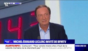 Michel-Édouard Leclerc: "Pour vendre moins cher, il faut de la volonté. Il y a des gens qui ne cherchent pas à vendre moins cher"