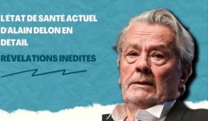 Révélations Inédites : L'État de Santé Actuel d'Alain Delon en Détail