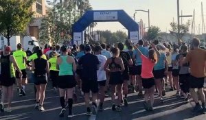 C'est parti pour la course pédestre Martigues - Carro