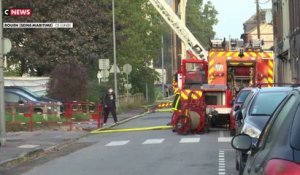 Incendie à Rouen : inquiétude sur la présence d'amiante