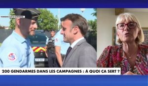 Valérie Lacroute : «Nous avons de réels problèmes de présence de forces de l'ordre sur notre territoire. Cette brigade mobile […] va permettre de renforcer la présence des forces de l'ordre sur le sud de la Seine-et-Marne et pas uniquement à Nemours»