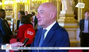 « Gérard Larcher est un très bon président du Sénat », salue Claude Malhuret