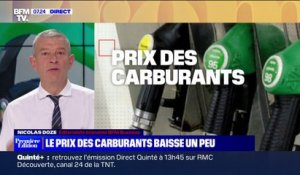 Les prix des carburants baissent pour la première fois depuis début juillet