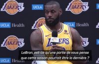 Lakers - LeBron James sur une retraite en fin de saison : "Je n'en ai aucune idée"